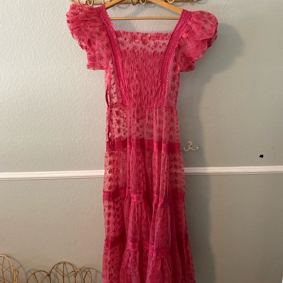 NWT Dôen Tulle Nadette Dress in Pink sz small - Picture 8 of 10